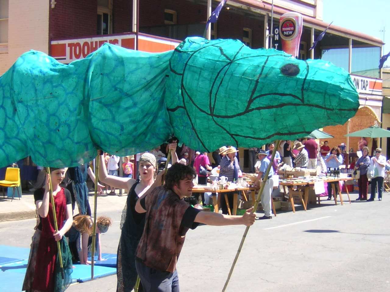 Community arts project large street image